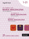 Buchcover Die Symbole von Maria Magdalena und ihren Weggefährten mit Guidebook Deutsch