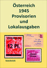 Buchcover Österreich 1945 - Provisorien und Lokalausgaben