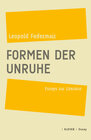 Buchcover Formen der Unruhe