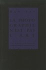 Buchcover La Photographie n´est pas l´art 12 Photographies avant-propos de André Breton