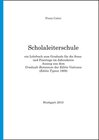 Buchcover Scholaleiterschule