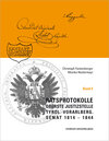 Buchcover Ratsprotokolle Oberste Justizstelle Tyrol.-Vorarlberg. Senat 1814-1844