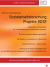 Buchcover Sozialarbeitsforschung Projekte 2012