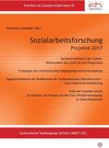 Buchcover Sozialarbeitsforschung Projekte 2017
