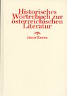 Buchcover Historisches Wörterbuch zur österreichischen Literatur