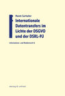 Buchcover Internationale Datentransfers im Lichte der DSGVO und der DSRL-PJ