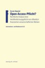 Buchcover Open-Access-Pflicht?