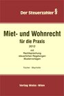 Buchcover Miet- und Wohnrecht für die Praxis