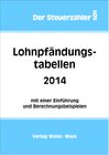 Buchcover Lohnpfändungstabellen 2014