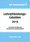 Buchcover Lohnpfändungstabellen 2015