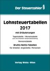 Buchcover Lohnsteuertabellen 2017