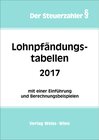 Buchcover Lohnpfändungstabellen 2017