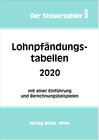 Buchcover Lohnpfändungstabellen 2020