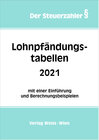 Buchcover Lohnpfändungstabellen 2021