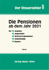 Buchcover Die Pensionen ab dem Jahr 2021