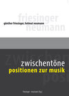 Buchcover Zwischentöne. Positionen zur Musik