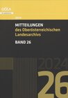 Buchcover Mitteilungen des oberösterreichischen Landesarchivs / Mitteilungen des Oberösterreichischen Landesarchivs, Band 26