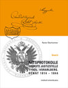 Buchcover Ratsprotokolle Oberste Justizstelle Tyrol.-Vorarlberg. Senat 1814 1844 - Band 6
