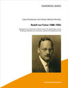 Buchcover Rudolf von Ficker (1886–1954)