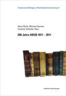 Buchcover 200 Jahre ABGB 1811 – 2011