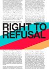 Buchcover Right to Refusal