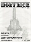 Buchcover Moby Dick Filet No 124 - The Needle - illustrated by Gudny Gudmundsdottir