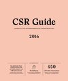Buchcover CSR Guide 2016 - Jahrbuch für unternehmerische Verantwortung