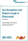 Buchcover Zur Rezeption von Robert Jungk in Österreich