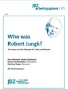 Buchcover Who was Robert Jungk?