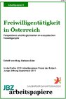 Buchcover Freiwilligentätigkeit in Österreich