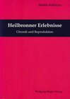 Buchcover Heilbronner Erlebnisse
