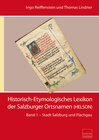 Buchcover Historisch-Etymologisches Lexikon der Salzburger Ortsnamen