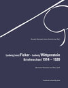 Buchcover Ludwig (von) Ficker – Ludwig Wittgenstein: Briefwechsel 1914 – 1920