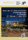 Buchcover Akten des 15. Österreichischen Archäologentages in Innsbruck 27. Februar−1. März 2014