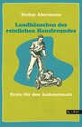 Buchcover Landhäuschen des reinlichen Hausfreundes