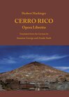 Buchcover Cerro Rico - Opera Libretto