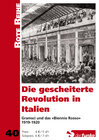 Buchcover Die gescheiterte Revolution in Italien
