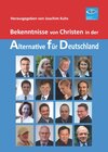Buchcover Bekenntnisse von Christen in der Alternative für Deutschland