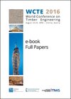 Buchcover The World Conference on Timber Engineering