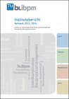 Buchcover Institutsbericht 2013 – 2016