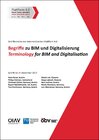 Buchcover Begriffe zu BIM und Digitalisierung Terminology for BIM and Digitalisation