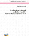 Buchcover Handwerksbetrieb im Online-Handel - Verbraucherschutz im Internet