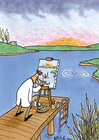 Buchcover Postkarte „Maler"