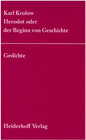 Buchcover Herodot oder der Beginn von Geschichte