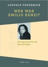 Buchcover Wer war Emilio Renzi?