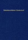 Buchcover Niederösterreichisches Urkundenbuch