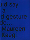Buchcover Maureen Kägi