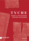 Buchcover Tyche Jahresband 36