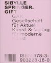 Buchcover Sibylle Springer