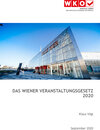 Buchcover Das neue Wiener Veranstaltungsgesetz 2020